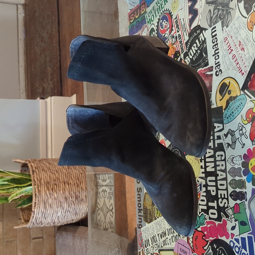 Coconuts by Mattise suede ankle, cut out bootie